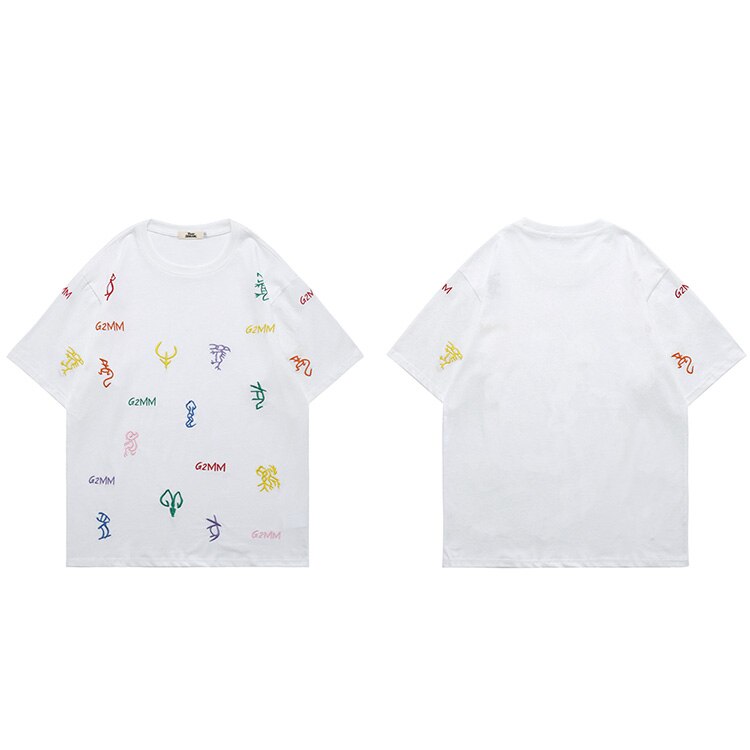 "Zodiac Sign" Graphic Unisex Streetwear Vintage Women Men Y2K T-Shirt