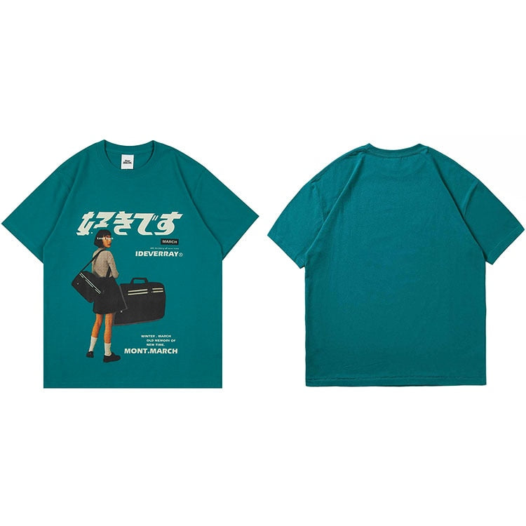 "Slow Down" Graphic Unisex Streetwear Vintage Women Men Y2K T-Shirt