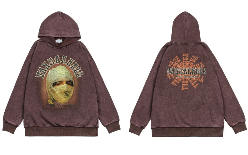 "Caught Up" Graphic Unisex Streetwear Vintage Women Men Y2K Hoodie