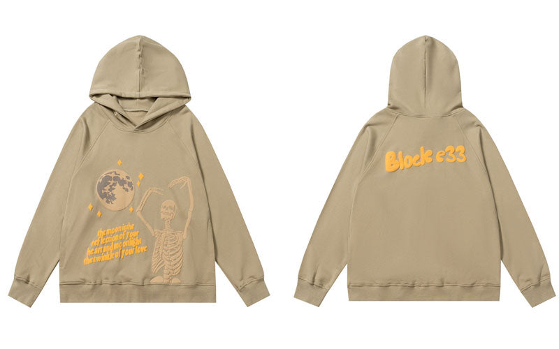 "Reflection Of Love" Graphic Unisex Streetwear Vintage Women Men Y2K Hoodie