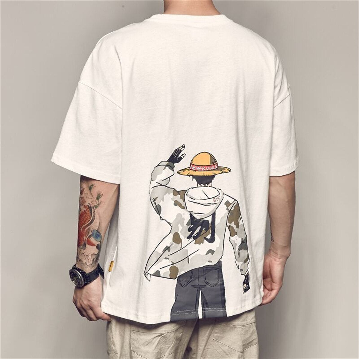 "Flight School" Unisex Men Women Streetwear Graphic T-Shirt