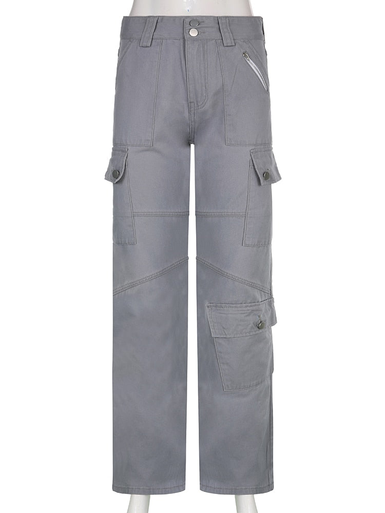 "Lost Ones" Graphic Unisex Streetwear Women Men Y2K Cargo Pants