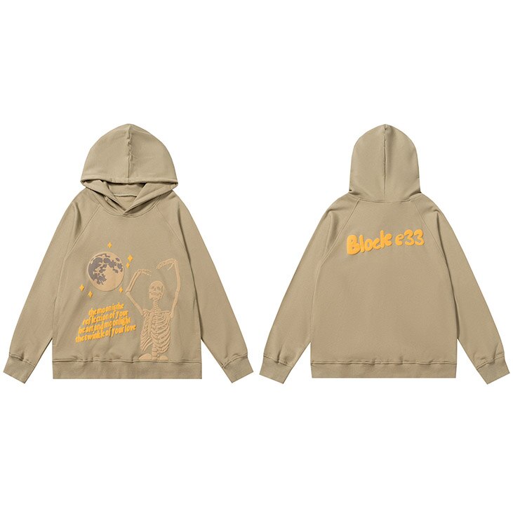 "Open Hands" Graphic Unisex Streetwear Vintage Women Men Y2K Hoodie