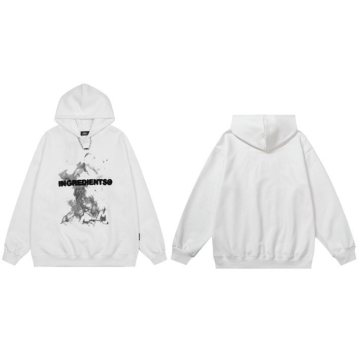 "The Receipe" Graphic Unisex Streetwear Vintage Women Men Y2K Hoodie
