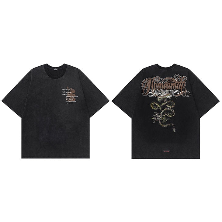 "In The Grass" Graphic Unisex Streetwear Vintage Women Men Y2K T-Shirt