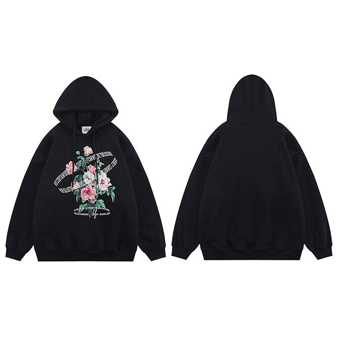 "All Around" Unisex Men Women Streetwear Graphic Sweatshirt