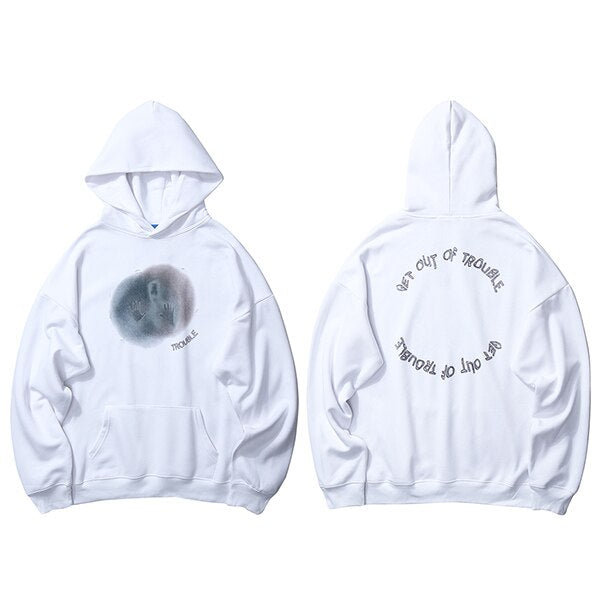 "Caught In The Mist" Unisex Men Women Streetwear Graphic Hoodie