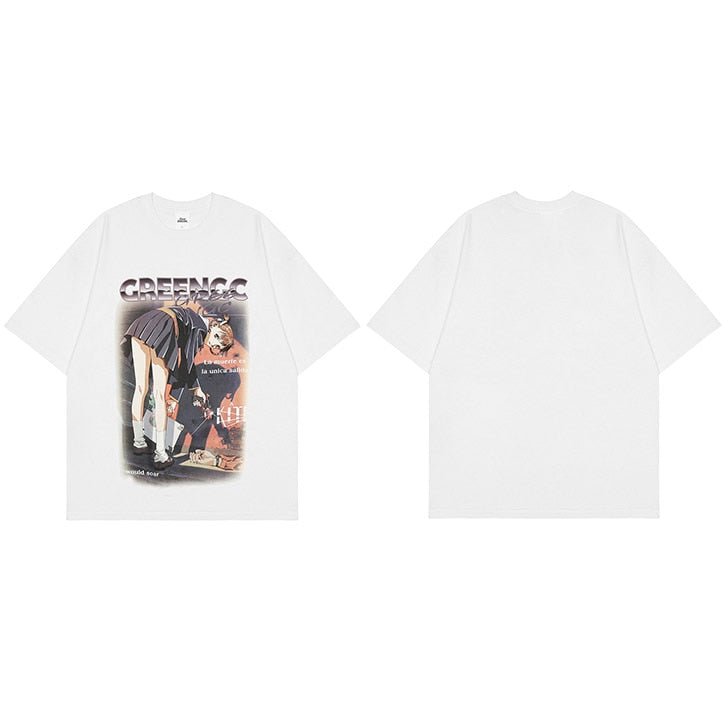 "Red Handed" Unisex Men Women Streetwear Graphic T-Shirt