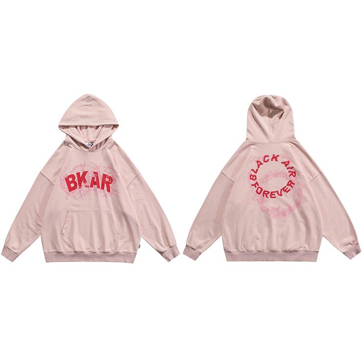 "Forever & Ever" Graphic Unisex Streetwear Women Men Y2K Hoodie