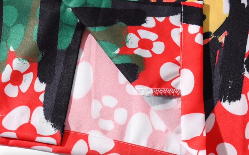 "Graf" Graphic Unisex Streetwear Women Men Y2K Button Up Shirt