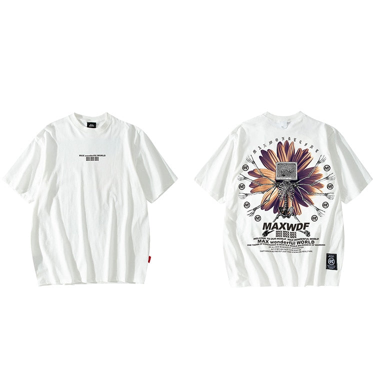 "Open Tree" Unisex Men Women Streetwear Graphic T-Shirt
