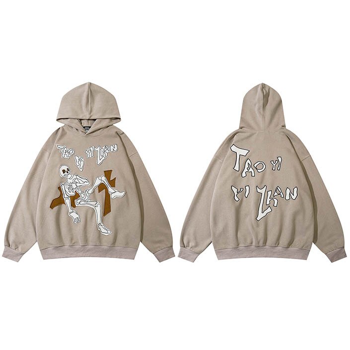 "Dropping Down" Unisex Men Women Streetwear Graphic Hoodie