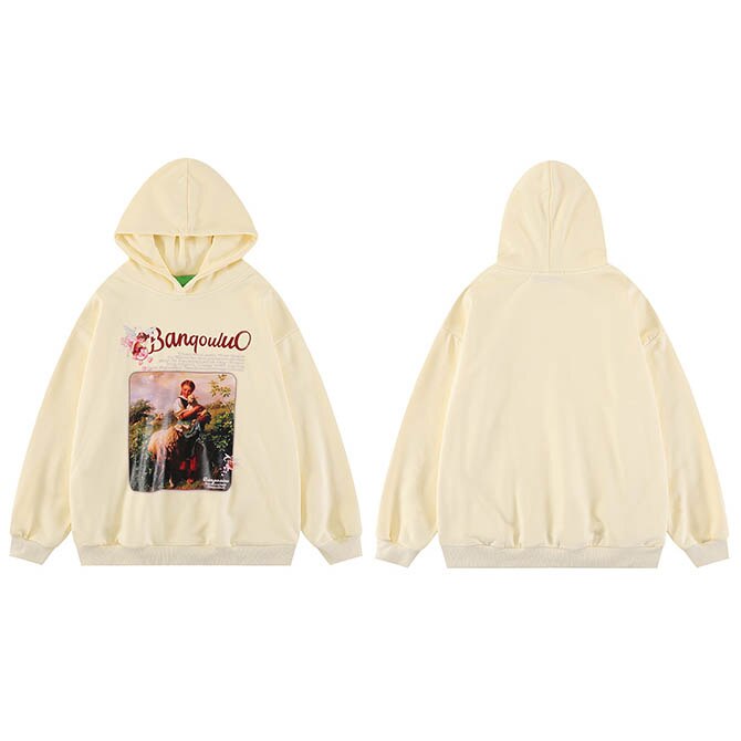 "Lost Temple" Graphic Unisex Streetwear Vintage Women Men Y2K Hoodie