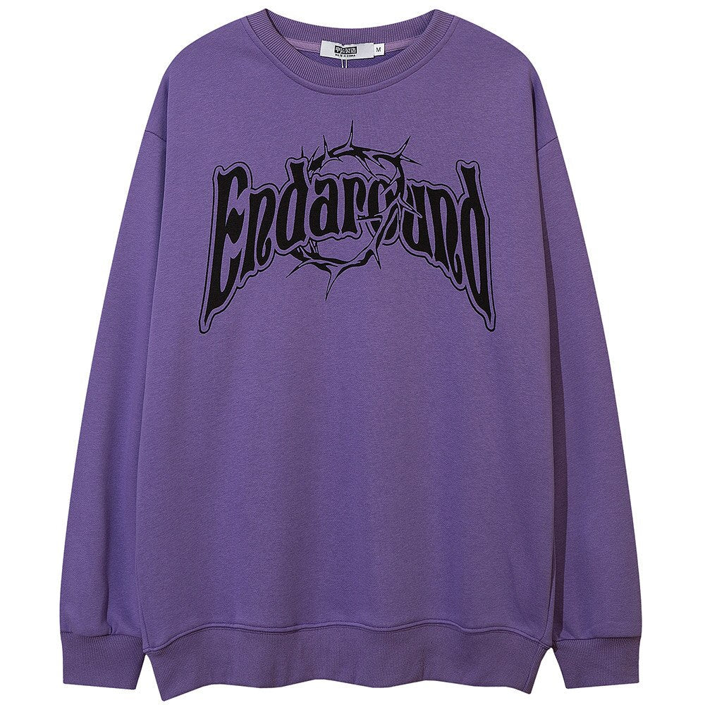 "Poker Game" Unisex Men Women Streetwear Graphic Sweatshirt Daulet Apparel