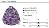 Aolamegs Oversized Men's Shirts Fresh Flower Graphic Print Hip Hop Long Sleeve Tops Summer Fashion High Street Couple Streetwear