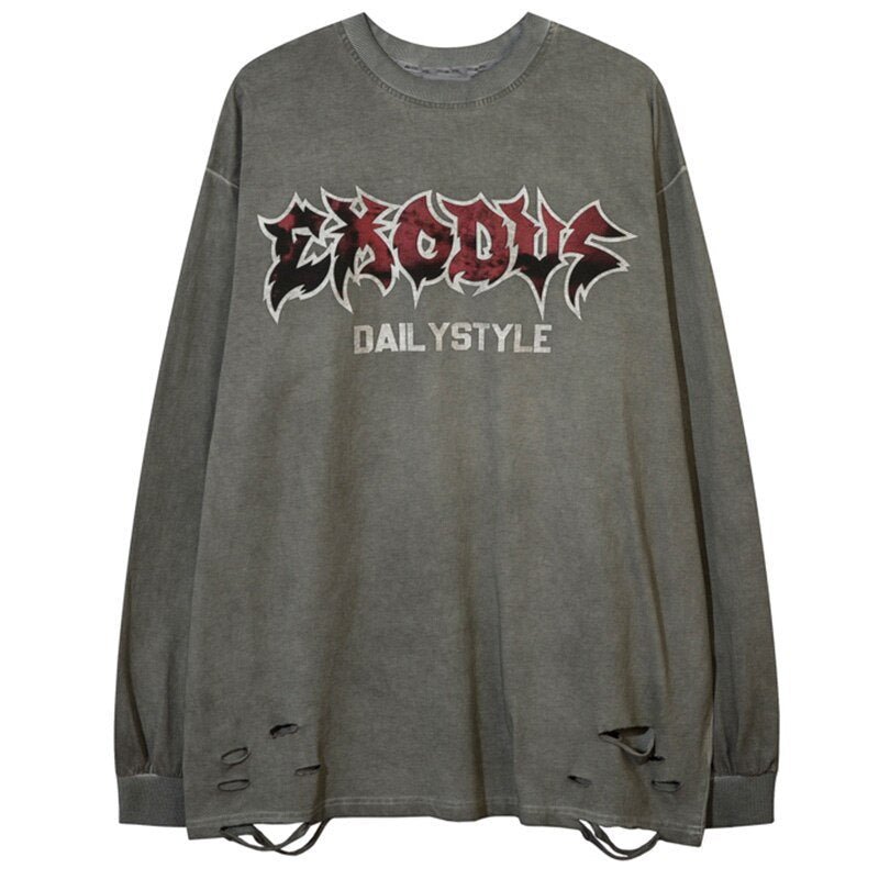 "Daily Style" Unisex Men Women Streetwear Graphic Sweatshirt Daulet Apparel