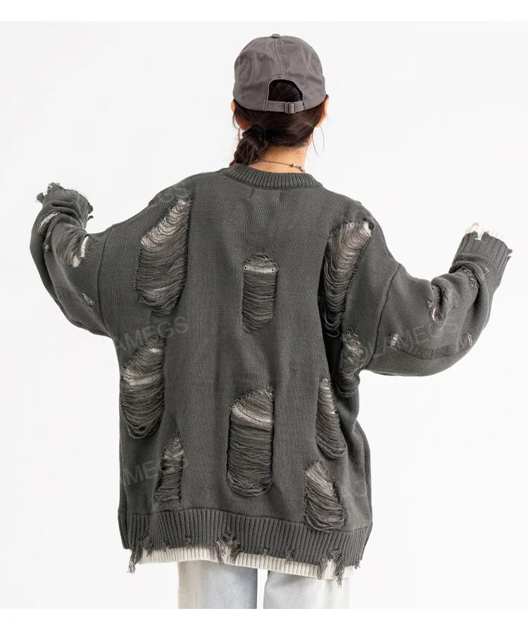 oversized flame jumper with bold print, ideal for photo-ready Y2K streetwear layering, street fashion menswear trend for seas