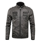 streetwear jacket featuring mens leather jacket fashion stand collar locomotive coat new winter casual plus size motorcycle jacket male warm biker outerwear design – premium quality jacket for men