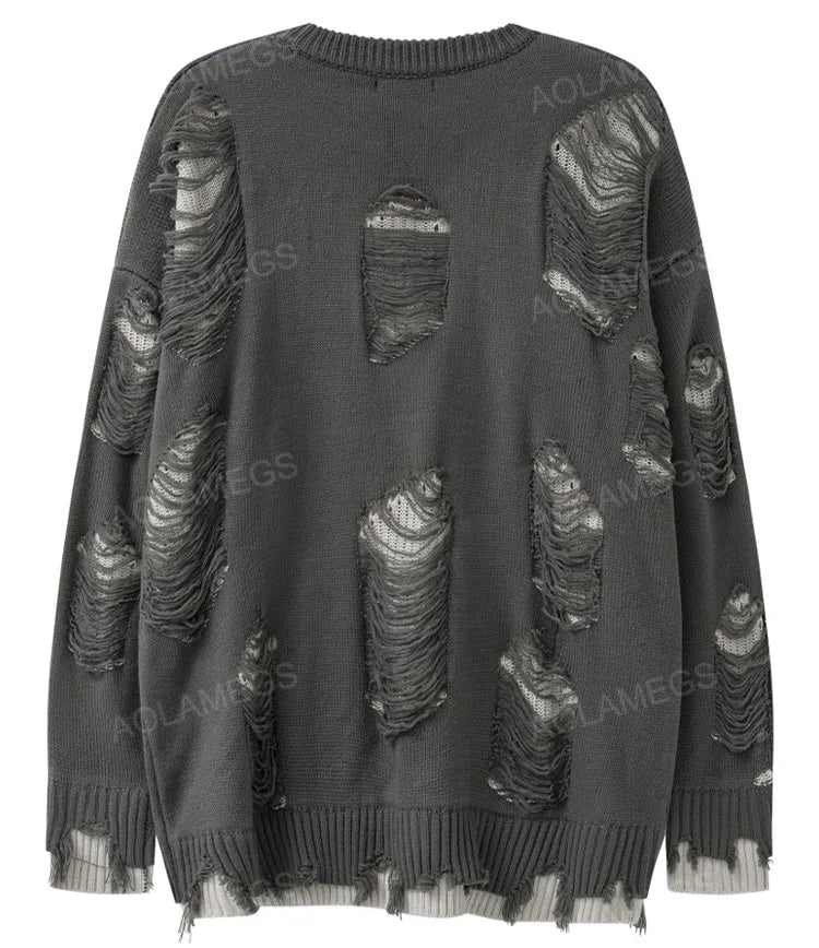 oversized flame jumper with bold print, ideal for photo-ready Y2K streetwear layering, street fashion menswear trend for seas