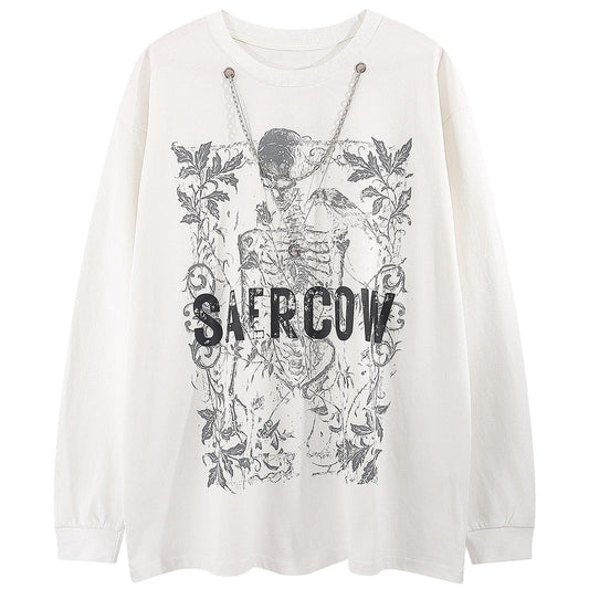"Show No Fear" Unisex Men Women Streetwear Graphic Sweatshirt Daulet Apparel