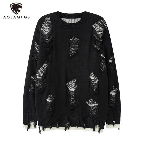 varsity flame pullover for men with bold graphic knit design, perfect for 2025 fashion, street fashion menswear trend for sea