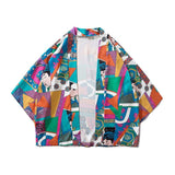 "Summertime" Unisex Men Women Streetwear Graphic Kimono Daulet Apparel