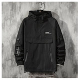 Double-Layer Urban Hoodie Jacket Modern Aesthetic