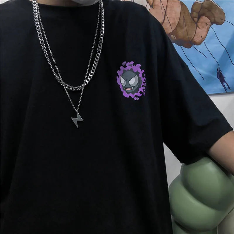 Vaporwave Oversized shirt – Harajuku High Street Tshirt Streetwear Men Summer Cute Amine