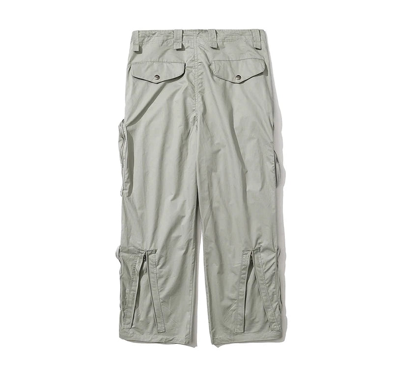 rainbowtouches fashion classic brand mens cargo pants casual zipper pocket design trousers loose straight tooling style overalls unique cargo style 4420