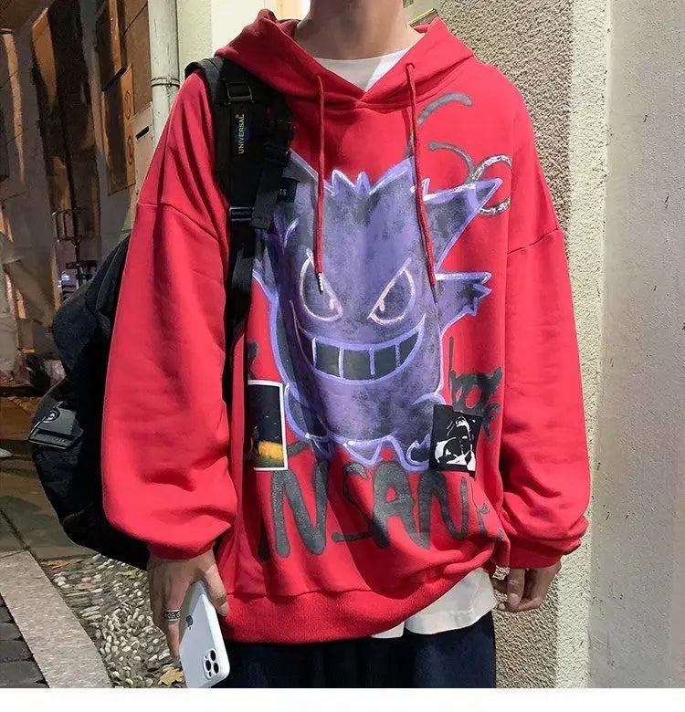 Autumn Winter Sweatshirts Women Hoodies Hong Kong Style Ins Trend Hip