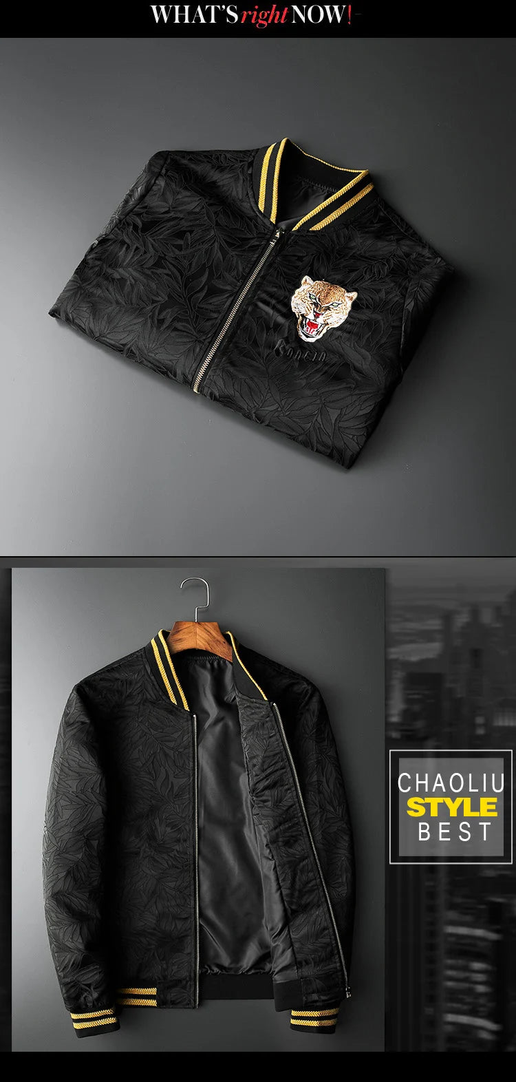 streetwear 738fad print urban essential style high material graphic fit premium fashion style casual new-men-luxury-rib-sleeve-embroidered-flowers-leopard-striped-couple-baseball-coats-jackets-abstract-digital-coat-motor-n244 oversized - unisex hop wear quality hip design everyday image streetwear design ID 92674