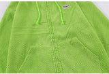 Aolamegs Hoodies Men Twist Knitting Demon Horns Solid Color Zipper Coa