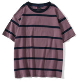 Y2k Vintage t-shirt – Aolamegs Men T Shirt Color Block Print 3 Color Optional Tee