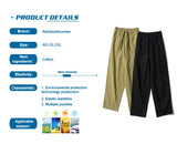 rainbowtouches new fashion brand mens pant solid color jogging high street loose straight leg tooling casual overalls trousers unique default style 3081