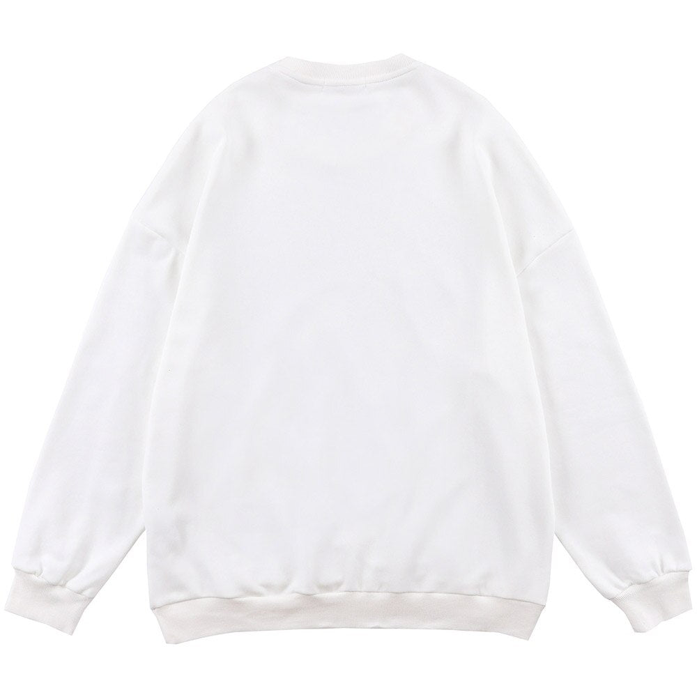 "Underground" Unisex Men Women Streetwear Graphic Sweatshirt Daulet Apparel