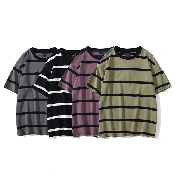 Y2k Vintage t-shirt – Aolamegs Men T Shirt Color Block Print 3 Color Optional Tee