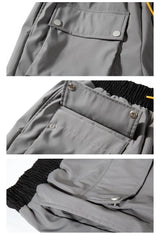 high street functional hip hop cargo pant harajuku fashionable multi pocket cargo trousers men women streetwear loose casual unique cargo style 5397