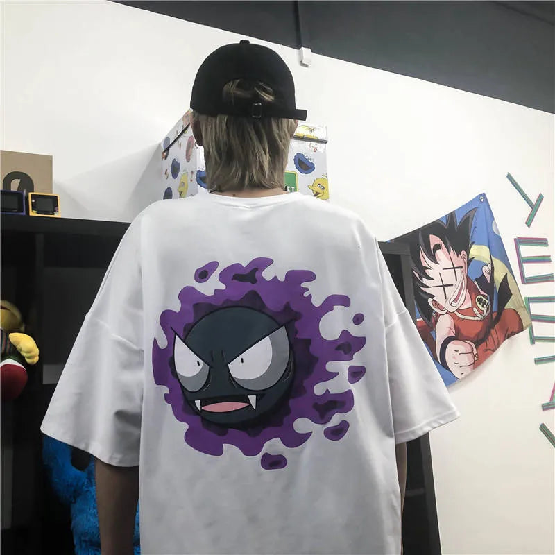 Vaporwave Oversized shirt – Harajuku High Street Tshirt Streetwear Men Summer Cute Amine