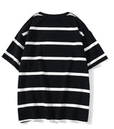 Y2k Vintage t-shirt – Aolamegs Men T Shirt Color Block Print 3 Color Optional Tee