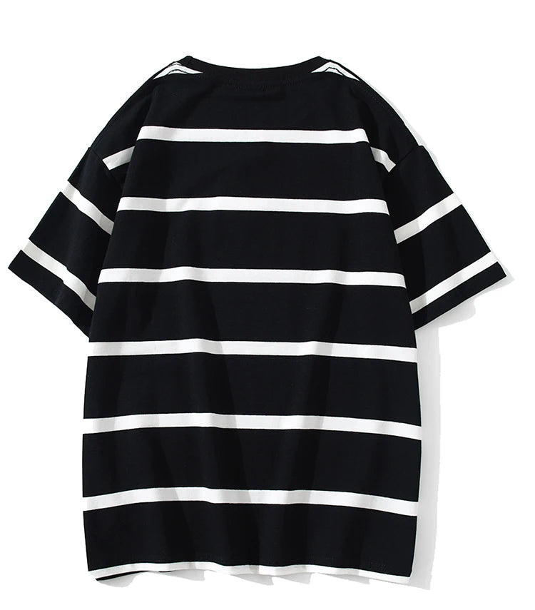 Y2k Vintage t-shirt – Aolamegs Men T Shirt Color Block Print 3 Color Optional Tee