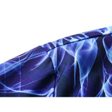 Dark Icon Blue Flame Polo Shirt Men Summer Light Weight Material Hawaiian Shirts Streetwear Men's Shirt
