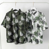 2020 Summer Men's shirts Fashion Hawaii Beach Short sleeve Tops Homme shirts Casual Harujuku Streetwear personality shirts men