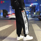 rainbowtouches fashion classic brand mens sporst pants casual bandana pattern trousers loose outdoor style boy tie feet overalls relaxed fit trousers