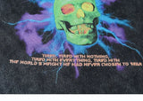 Anime Aesthetic Shirt – Men Streetwear Washed T Shirt Hip Hop Harajuku Skull Lightni – Edgy Streetwear for All Genders