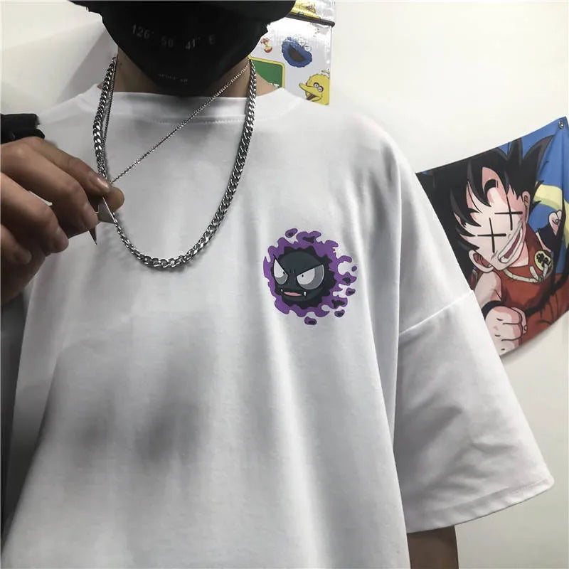 Vaporwave Oversized shirt – Harajuku High Street Tshirt Streetwear Men Summer Cute Amine