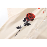 Dark Icon Floral Vintage Polo Shirts Men Summer Holiday Beach Men's Shirts Streetwear Shirts for Men