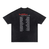 Rich trap tee with bar graph visual and icy background