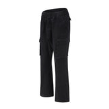streetwear mens hip hop camouflage flare pants fashionable camo cargo pants male slim fit camouflage trousers women all match military streetwear pants
