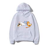 Autumn Winter Womens Hoodies Japan Fashion Women Clothing Cartoon Prin
