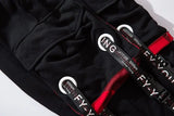 men hip hop black cargo pants joggers sweatpants overalls men ribbons streetwear harem pants women fashions trousers unique joggers style 2711